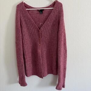 Vintage Y2K Diesel Cardigan with embroidered crown Size S Fairy Grunge 2000's